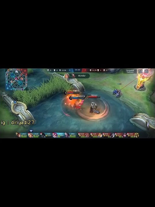 Anak kecil nih boss !! #shorts #short #mobilelegends #mlbb #shortsvideo #ml #mllucu #nana #nanamlbb