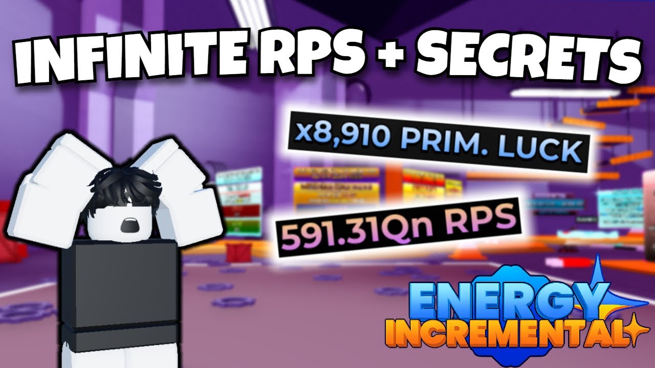 INFINITE RPS + SECRETS (PRIMORDIALS) | [🎃HALLOWEEN] Energy Incremental ...