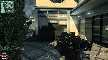 MW3 FFA live comm 5 sniper gameplay