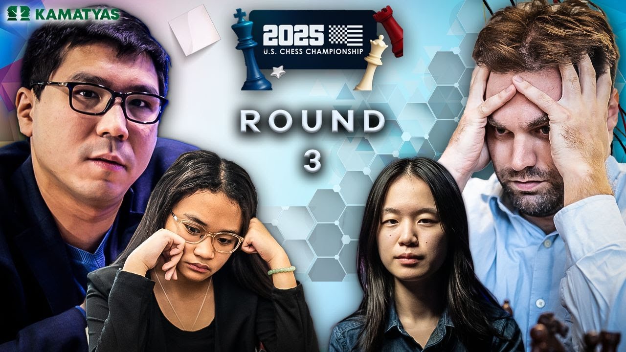 Nagbago Na Si GM Wesley So! FM Megan Paragua vs IM Alice Lee | USA Chess Championship 2025 Round 3