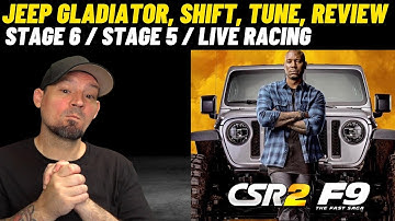 CSR2 Jeep Gladiator, Shift, Tune, Review, Live Racing Setup (missing info in pinned comment)