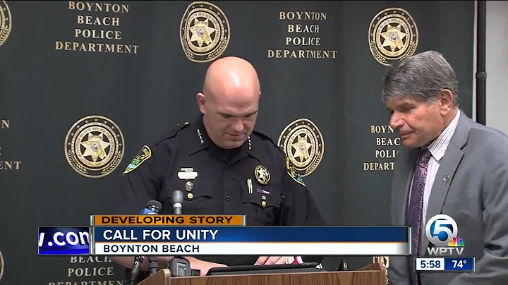 Boynton Beach Police Chief Jeffrey Katz discusses ...