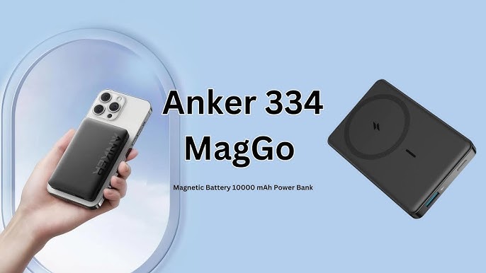 633 - Battery Anker 10,000mAh YouTube POWER! Magnetic (MagGo) Real