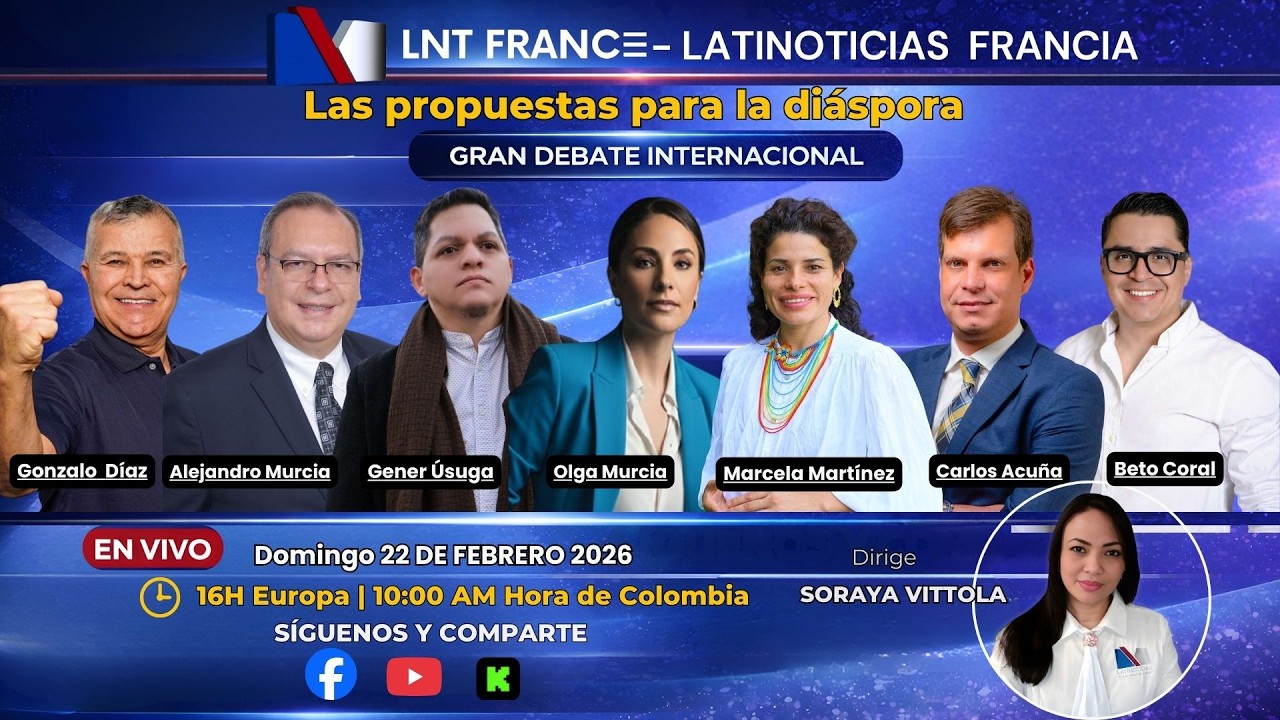 Debate internacional: Las propuestas para la diáspora colombiana.