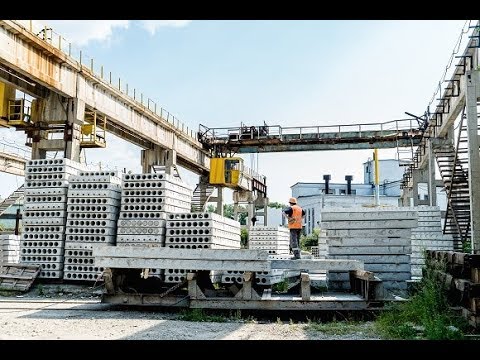 Как производят железобетонные изделия на нашем заводе