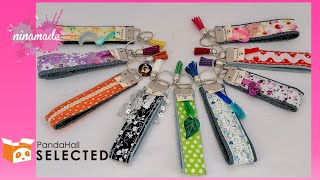 DIY. 3 Ideas. Llaveros de Tela Personalizados// Custom Fabric Key Chains