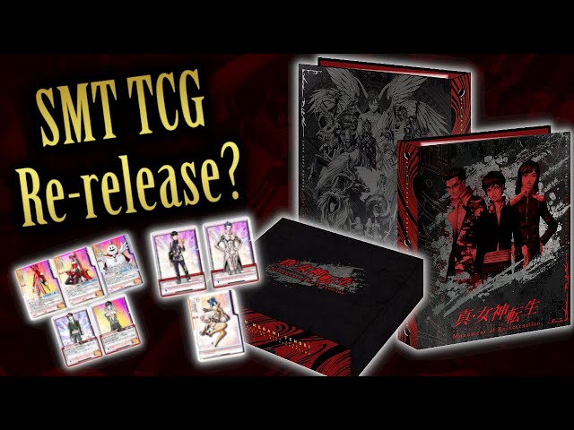 Shin Megami Tensei TCG: Monument of Reincarnation Unboxing - YouTube