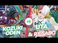 Op06eb01 kozuki oden vs uta  vs ry sabo  oden is fun but inconsistent  one piece card game