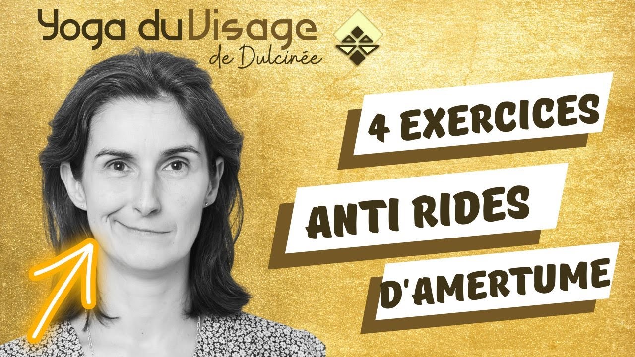 RIDES D'AMERTUME : Mes 5 MEILLEURS exercices de yoga du visage de