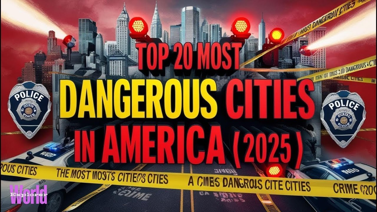 Most Dangerous place in the world Cities in America (You Won’t Believe