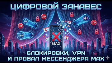 Цифровой занавес: Блокировки, VPN и провал мессенджера Max