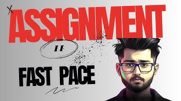 ASSIGNMENT 2.2 FAST PACE EDIT | COHORT 9.0 #cohort #tharunspeaks #assignment