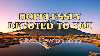 Hopelessly devoted to you - Olivia Newton John (KARAOKE VERSION)