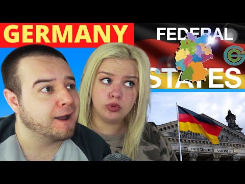 Geography Now - STATES OF GERMANY EXPLAINED | AMERICAN COUPLE REACTION