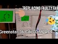 Worcester cdi compact c7214 code faulty fan replacement 