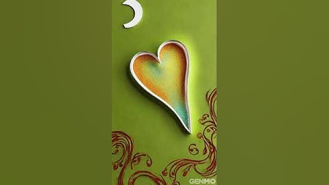 turn the landscape into an abstract design | heart digital abstract art #heartouchingscene #abstract