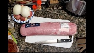 Crock Pot - Pork Tenderloin slow cooked to perfection