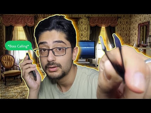 ASMR You ask me to Relax you Kaam k Beech Mein