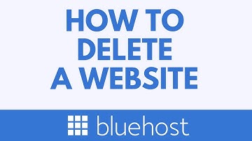 Hoe verwijder ik een website op Bluehost? | Tutorial voor het permanent verwijderen van een websi...