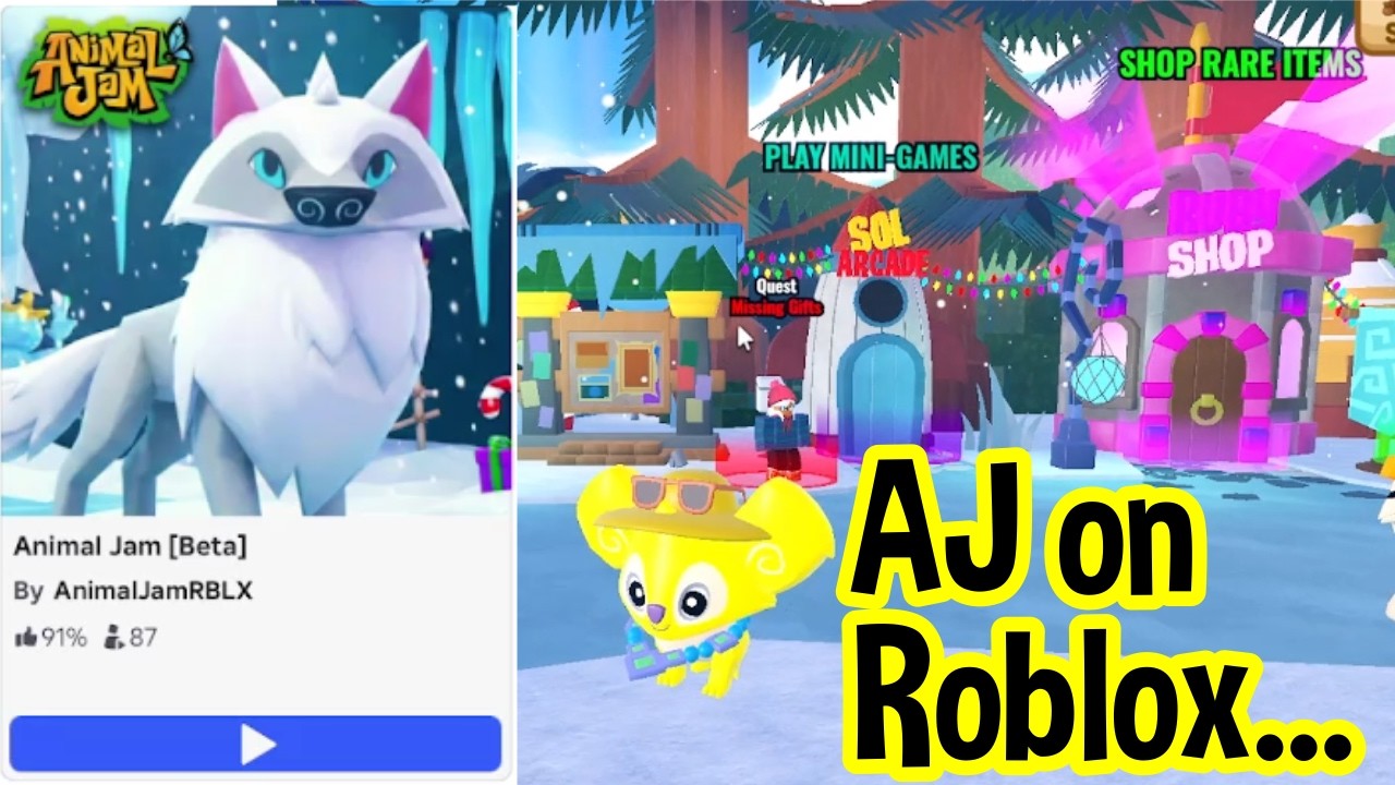 Is Animal Jam REALLY On Roblox YouTube 