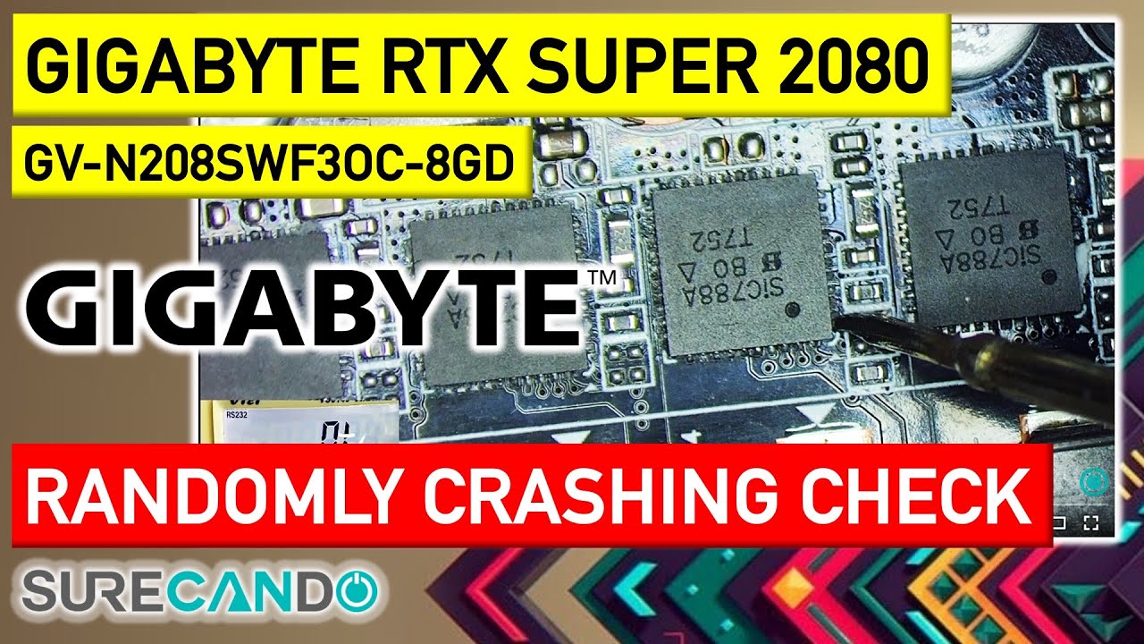 Gigabyte RTX 2080 Super Windforce 8G GPU Crashes - In-Depth