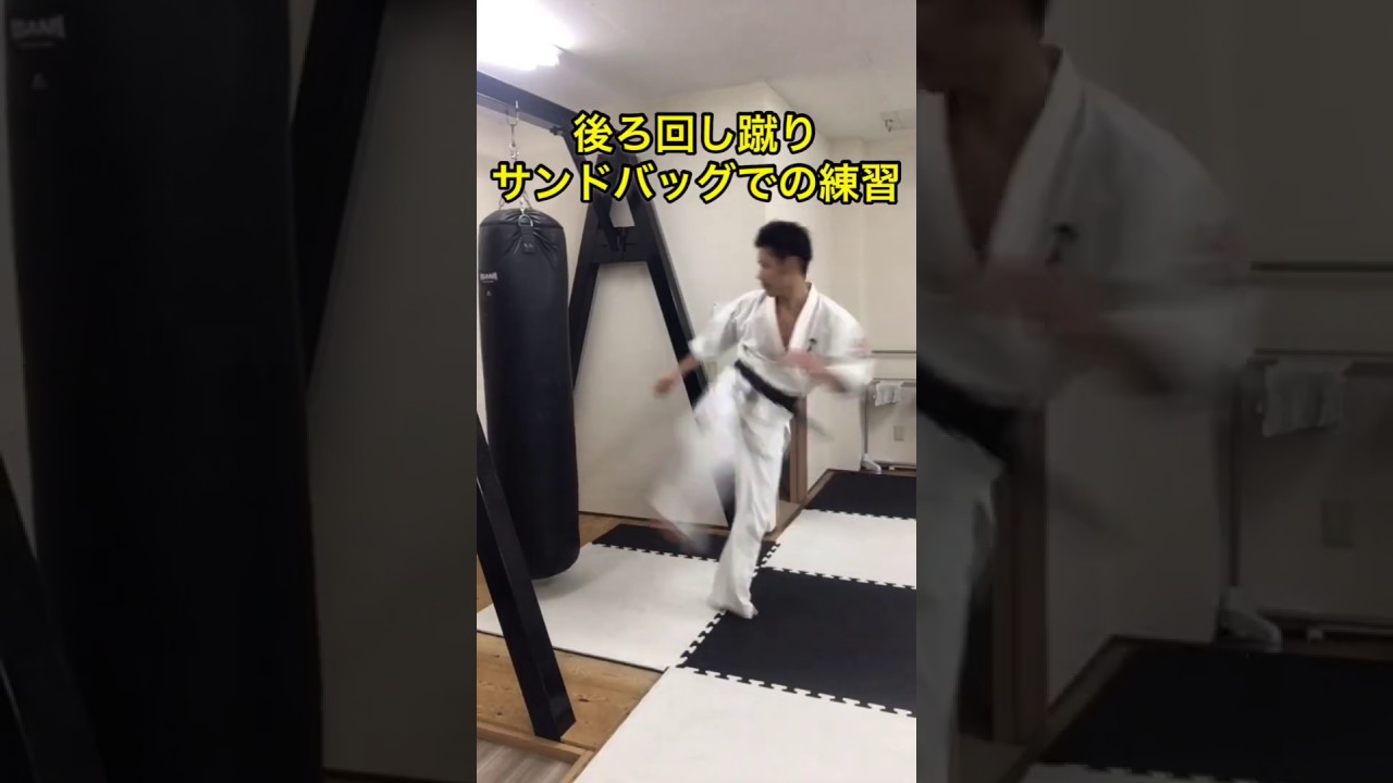 サンドバッグを使った後ろ回し蹴りの練習方法 Youtube サンドバッグを使った後ろ回し蹴りの練習方法 Youtube