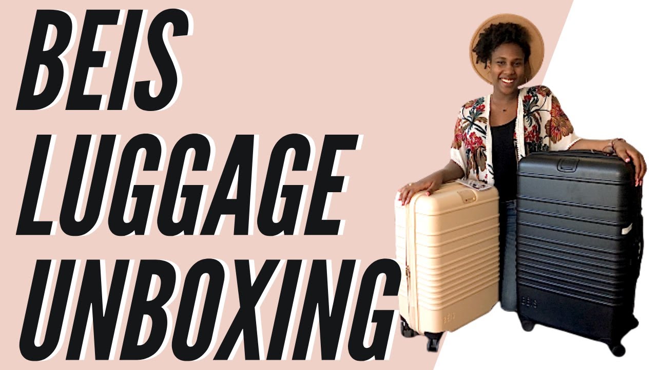 BEIS Luggage Unboxing and Extensive Look Inside YouTube