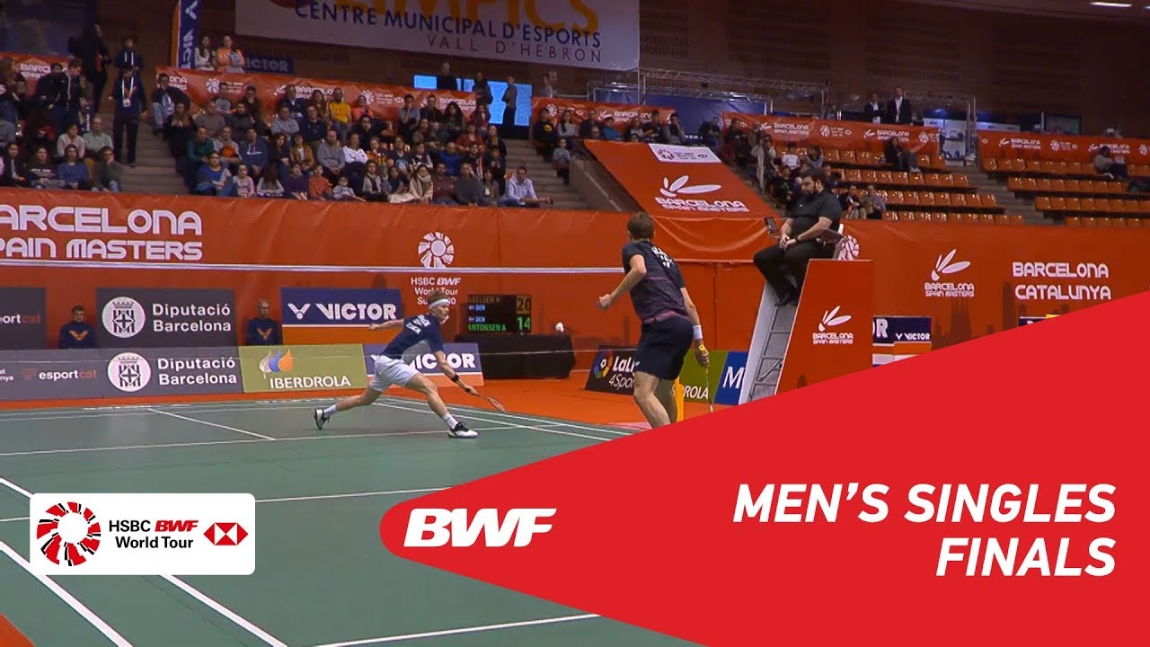 F | MS | Viktor AXELSEN (DEN) [1] vs Anders ANTONSEN (DEN) [3] | BWF 2019