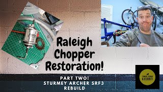 Restoration of a Mk 3 Vintage Raleigh Chopper - Sturmey Archer 3 Speed  Hub Re-build....