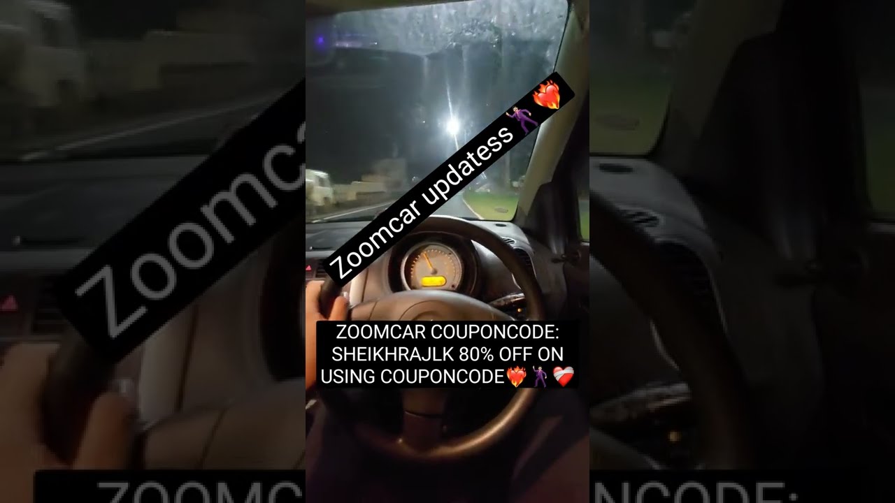 ZOOMCAR COUPONCODE SHEIKHRAJLK 80 OFF ON USING COUPONCODE