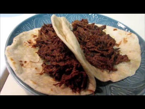 Crockpot Shredded Beef Tacos