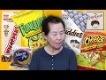 Korean in her 70s tries American Snacks 2