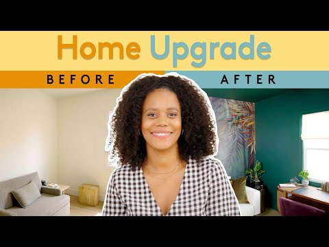 See How This Room Transformed Into a Bold Flex Space | Home Upgrade | Real Simple
