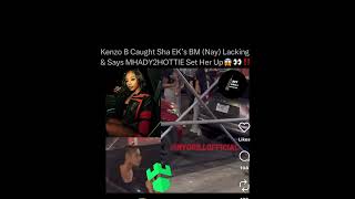 Kay Flock And Dougie B And Pop Kreep And Mdot 59 Opp Named Kenzo B Catches Sha Ek Baby Mother Lackin