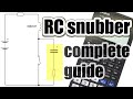 RC snubber circuit design and calculations for inductive loads