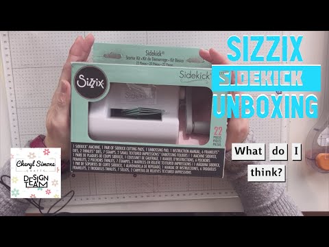 Sizzix Sidekick Unboxing