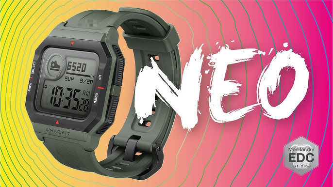 RELOJ AMAZFIT NEO ONYX BLACK