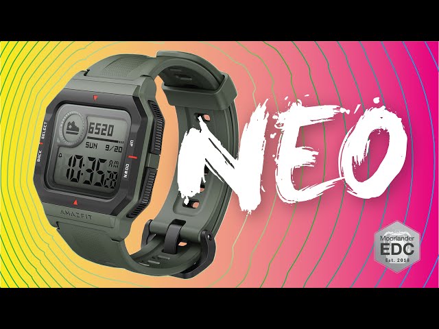 Amazfit Neo Review: A HeterogeNEOus Smartwatch with a Retro Look - TechPP