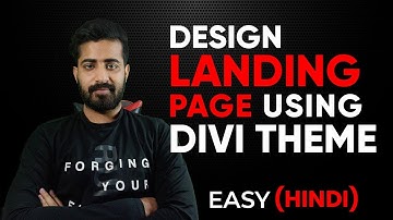 How To Create A Landing Page On WordPress Using Divi Theme | Easy