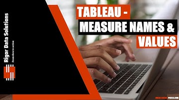 Tableau Measure Names and Values