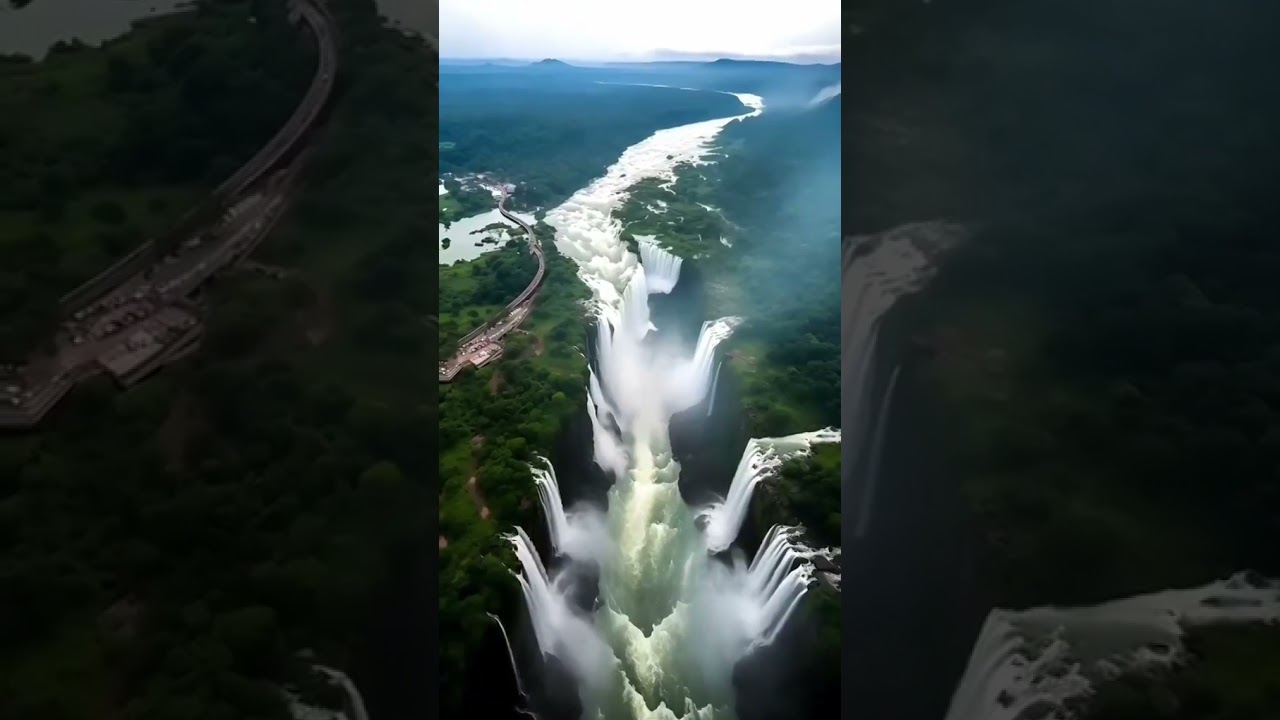 Ethereal Mountain Peak with Gentle Waves 