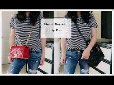 Lady Dior and Chanel Boy Bag 