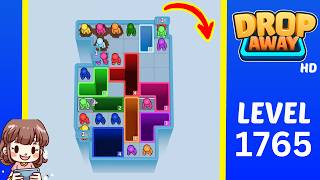 Drop Away Level 1765 Solution Walkthrough