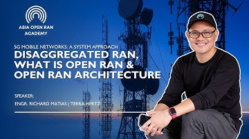 Disaggregated RAN, What is Open RAN, Open RAN Architecture