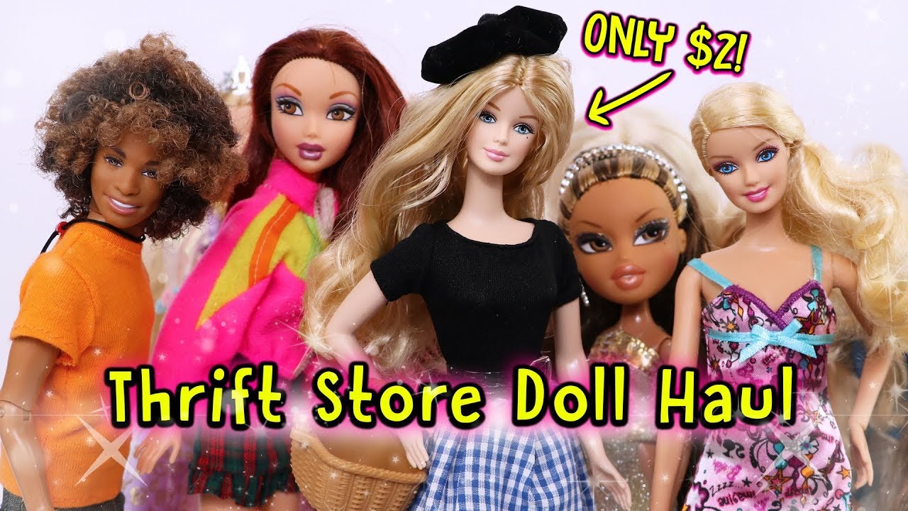 Saturday and Sunday thrift store trips 💗 Savers prices are getting more  and more crazy… #barbie #dolls #dollstagram #savers #doll #t