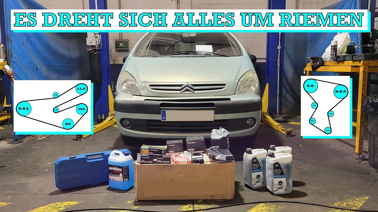 [Projekt Citroen Xsara Picasso 2.0 HDI] #4 | Ersetzung der Riemen