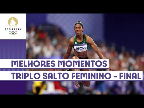 Atletismo: Salto Triplo Feminino - Final | #Paris2024 Melhores momentos