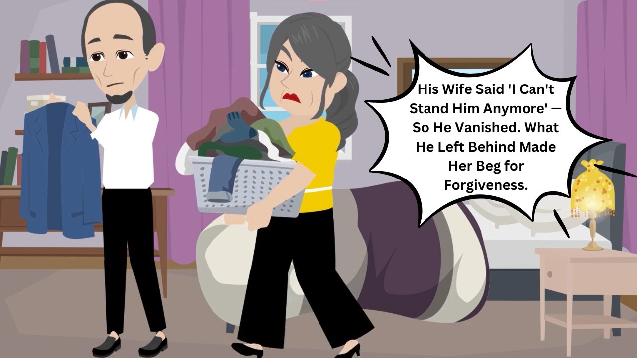 His Wife Said 'I Can't Stand Him Anymore' — So He Vanished. What He Left Behind Made Her Beg for...