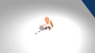 LITTLE WARRIORS - simple animation test [ in blender GE ] screenshot 3