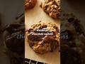 Healthier chocolate oatmeal cookies